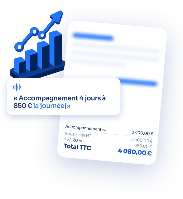 Exemple de prestation de conseil transformée en devis.